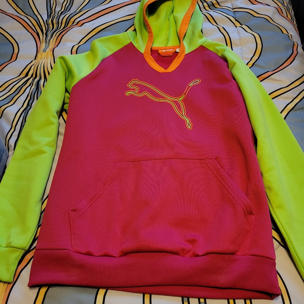 Puma neon Hoodie M
